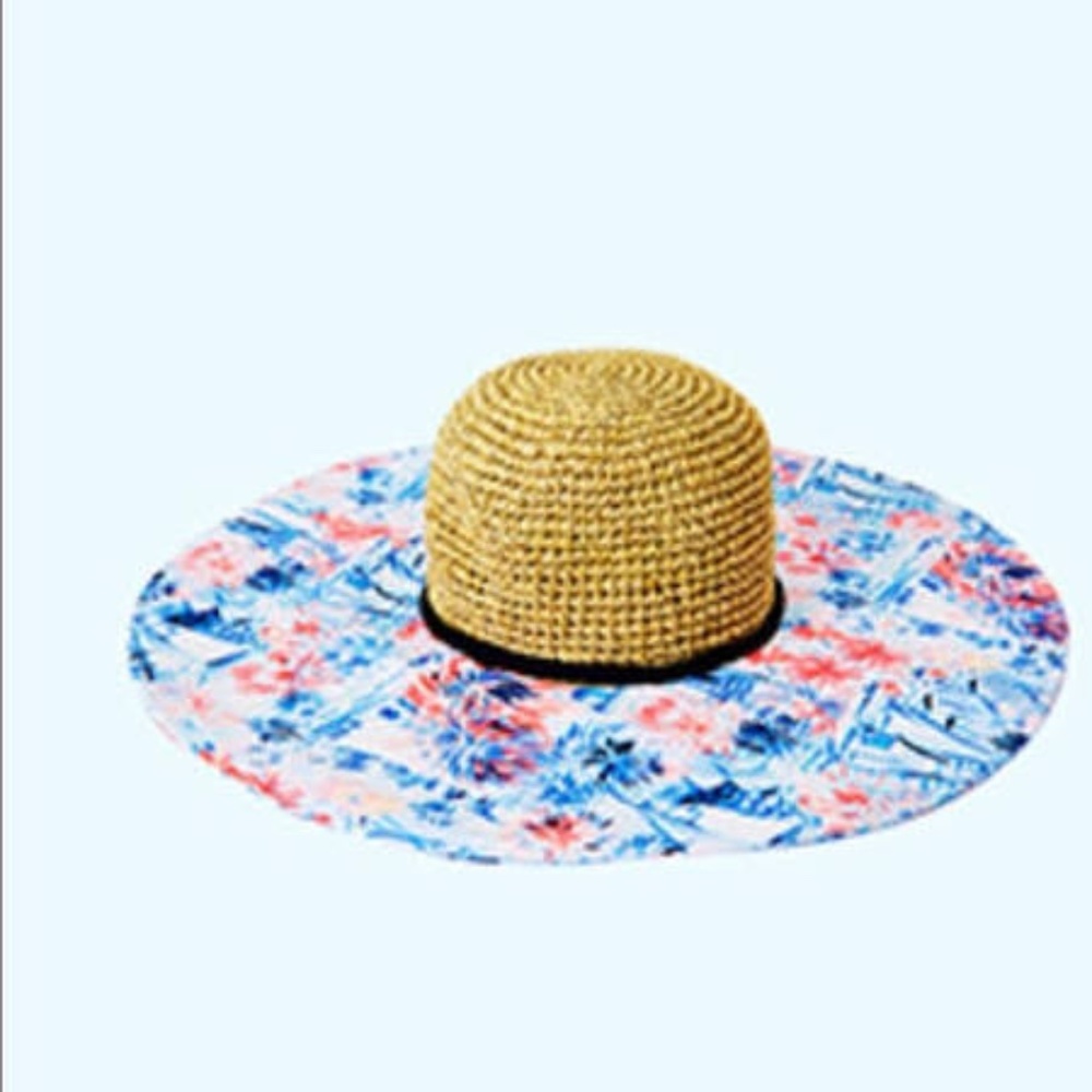 NWT Lilly Pulitzer Sea to Shining Sea Hat